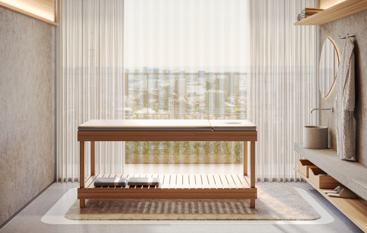 Sala de massagem 